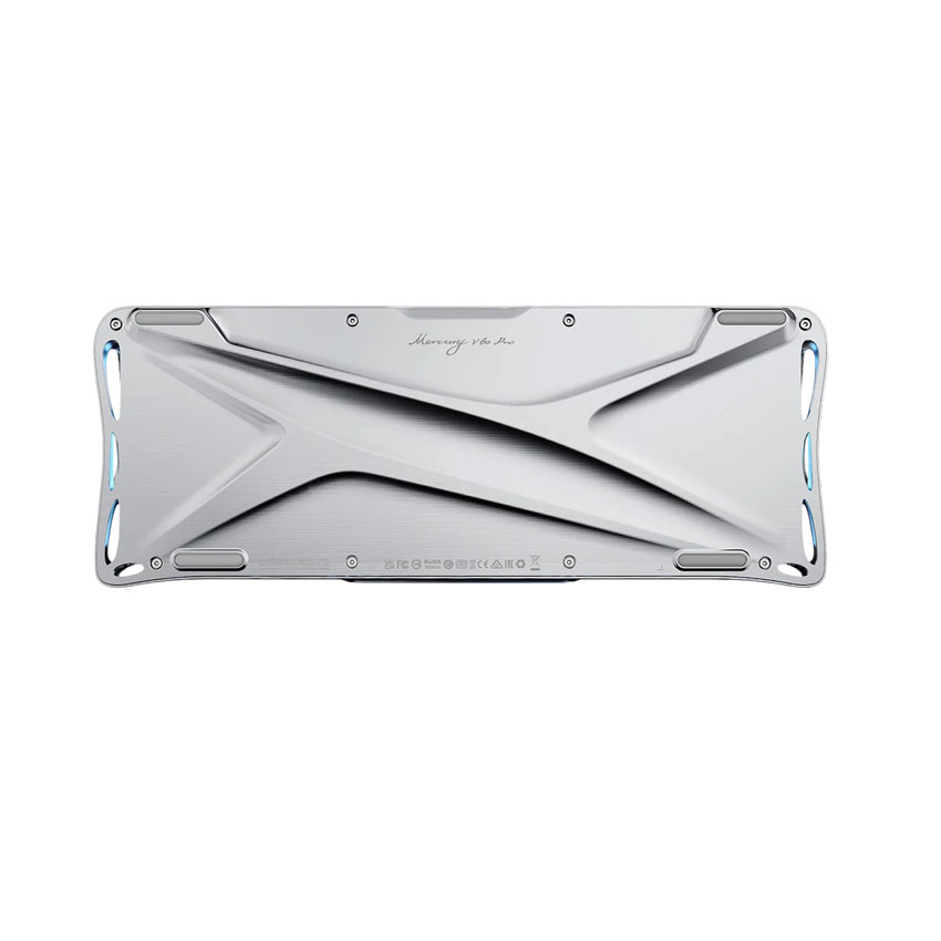 Bàn phím GravaStar Mercury V60 Pro Deluxe Edition (Chrome Silver) - Hình 4