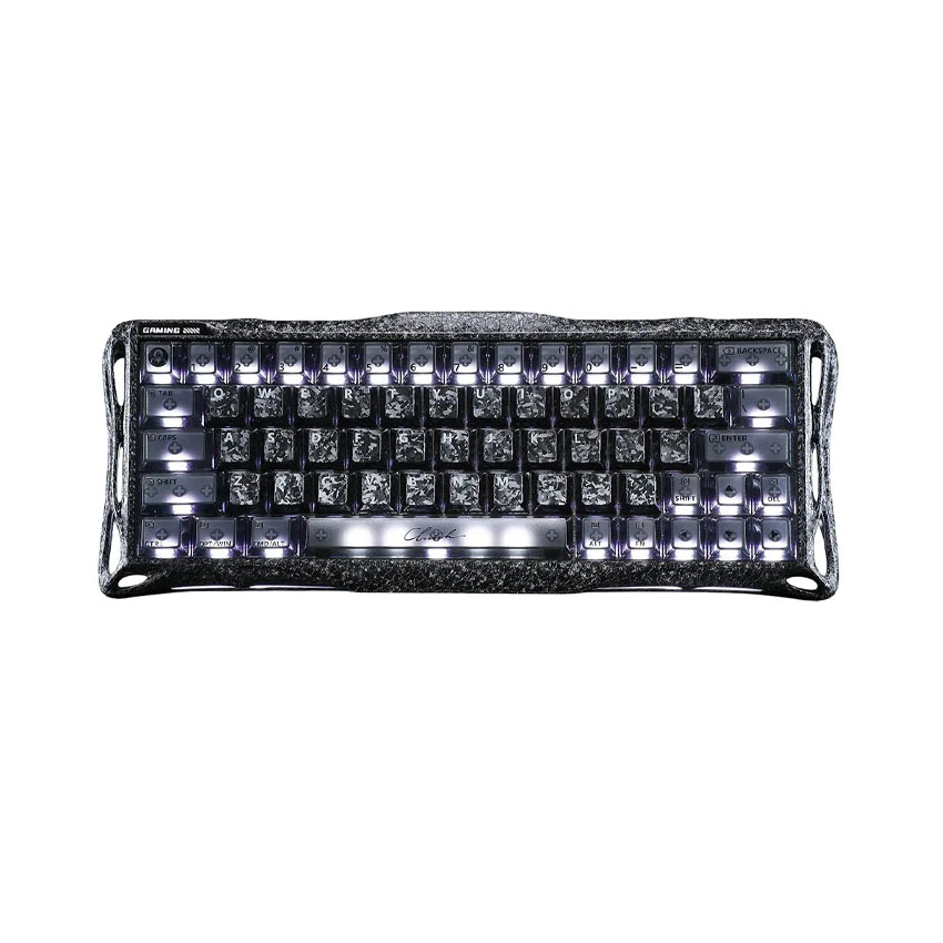 Bàn phím GravaStar Mercury V60 Pro (Cyber Frost Black) chính hãng