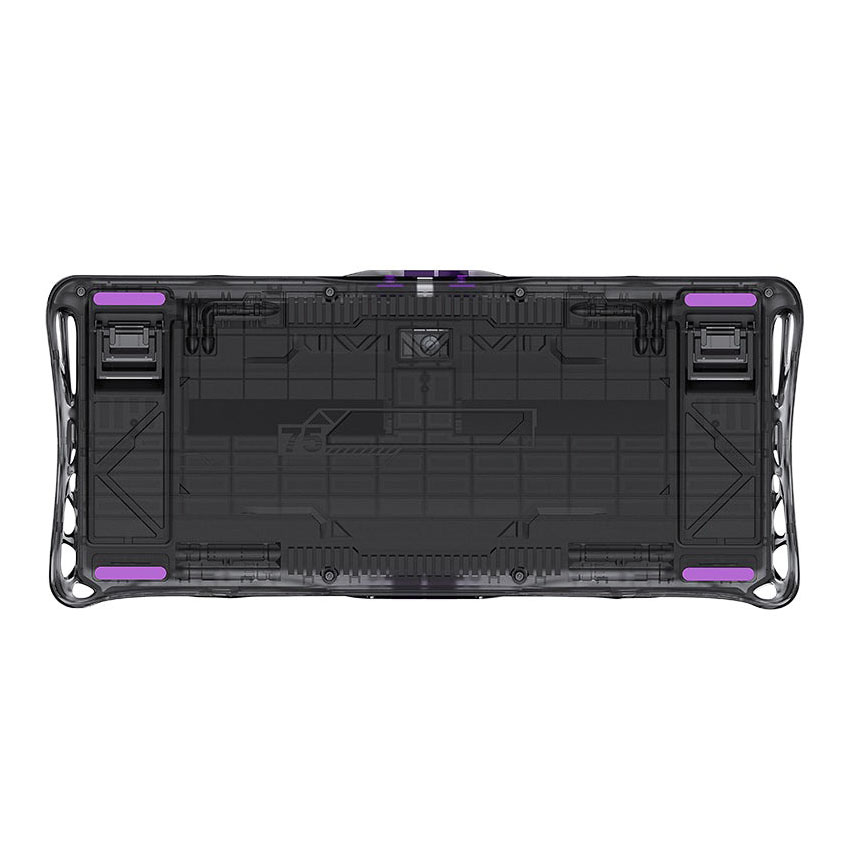 Bàn phím GravaStar Mercury V75 Lite (Transparent Black) - Hình 5