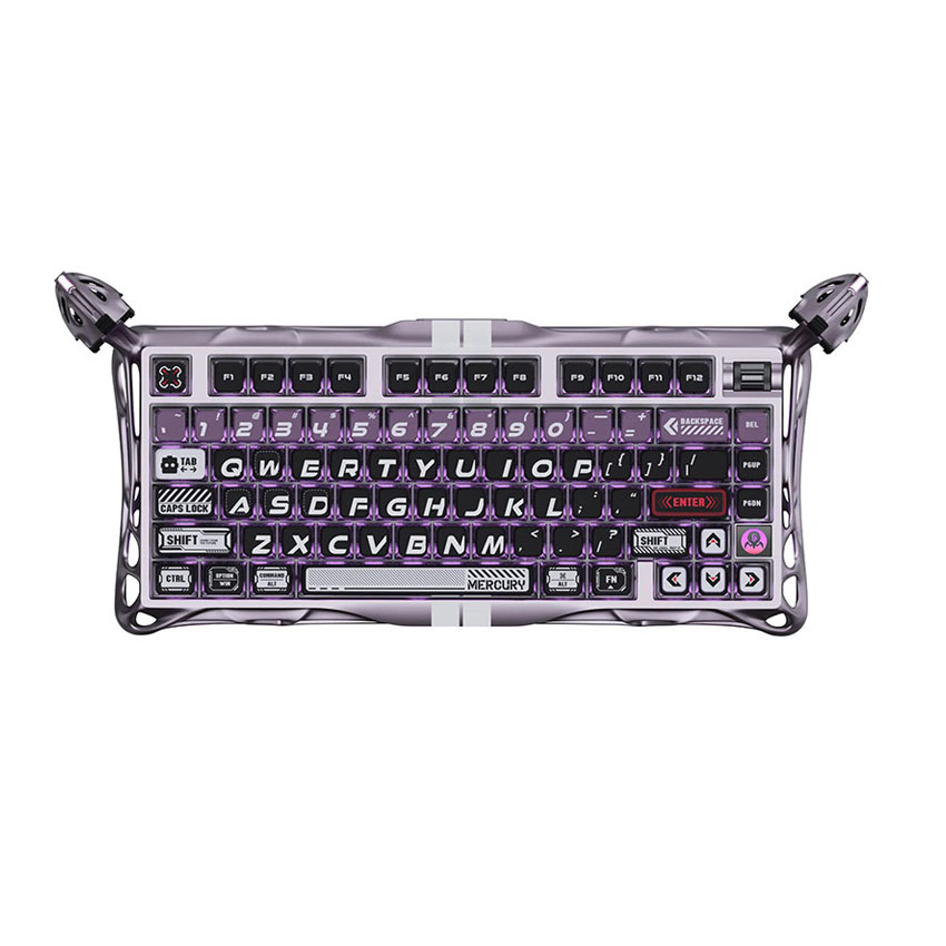 Bàn phím GravaStar Mercury V75 Pro (Iron Purple) chính hãng