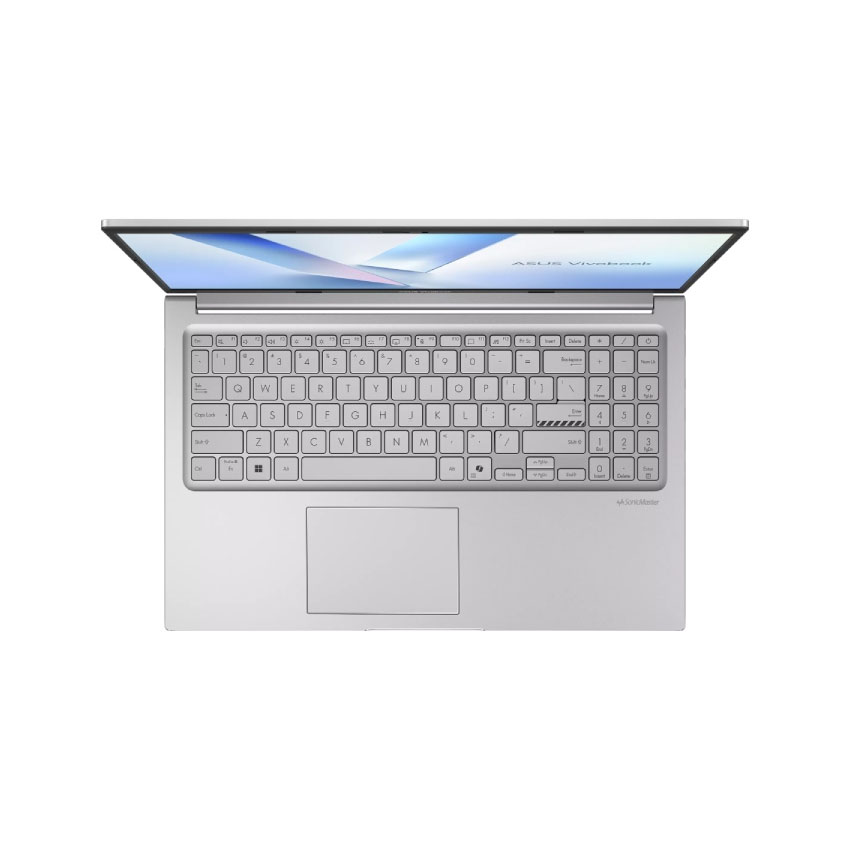 Laptop Asus VivoBook X1504MA-BQ633W (Core 7 350/8GB RAM D5/512GB SSD/15.6 FHD/Win11H/Bạc) - Hình 2