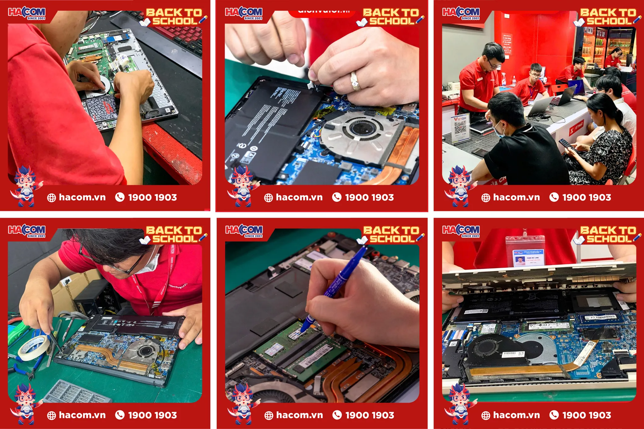 bảo dưỡng định kỳ là yếu tố quan trọng giúp Asus Vivobook luôn đảm bảo hiệu năng