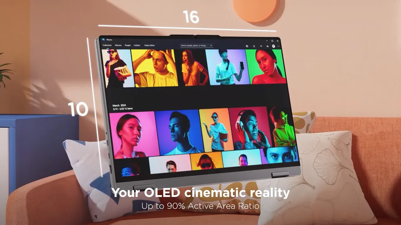 Công nghệ OLED giúp IdeaPad Slim mang lại trải nghiệm hoàn hảo cho mọi nội dung