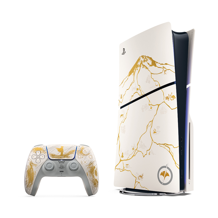 Máy Chơi Game Sony Playstation 5 (PS5) Slim Console - Ghost of Yotei Bundle  1