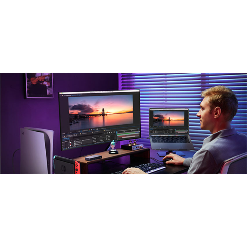 Bộ gộp HDMI 2.1 chuyển mạch 3 vào 1 ra hỗ trợ 8K@60hz Ugreen 15604 5