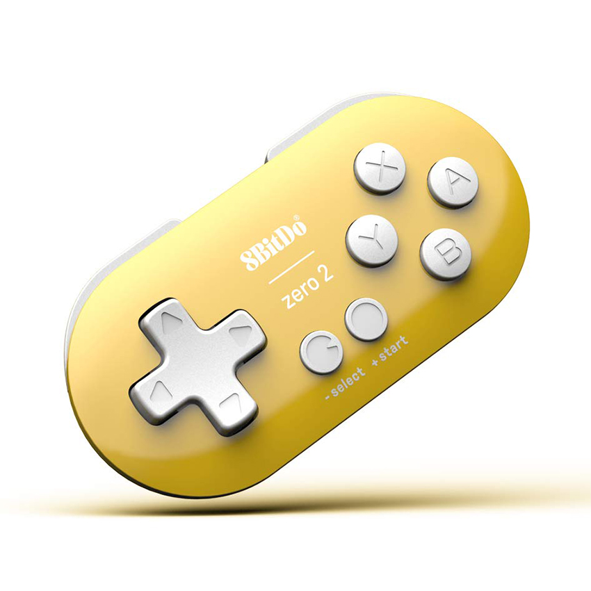 Tay cầm chơi game 8BitDo Zero 2 Bluetooth gamepad (Yellow edition) 1