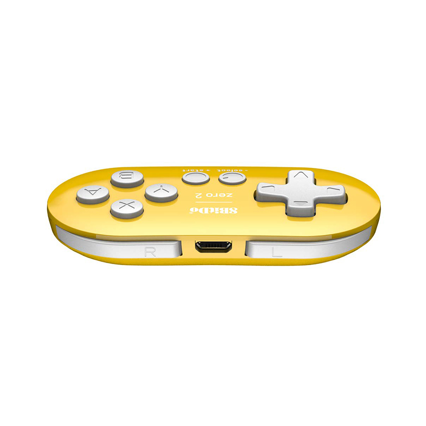 Tay cầm chơi game 8BitDo Zero 2 Bluetooth gamepad (Yellow edition) 3