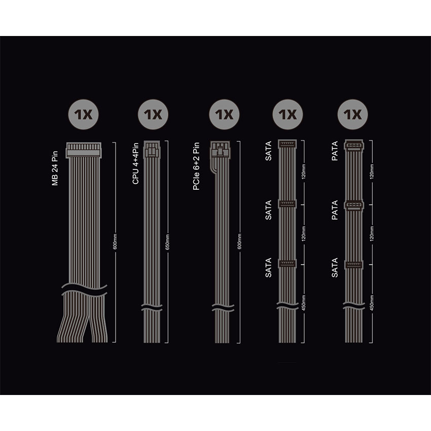 Nguồn ASROCK PRO-750B - 750W (80+ Bronze) 1