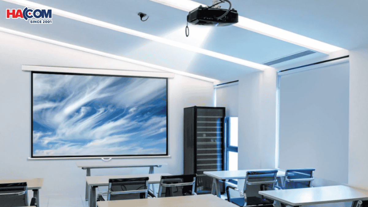 may chieu truong hoc 1