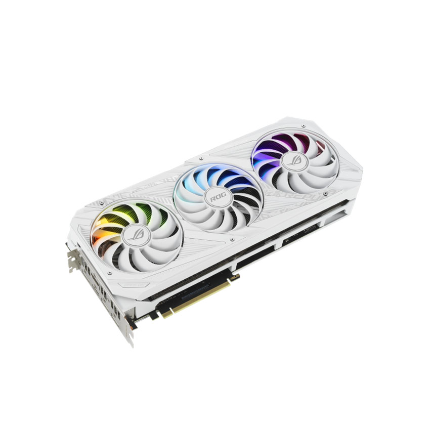 Card màn hình Asus ROG-STRIX-RTX 3070-O8G-WHITE - Cũ đẹp (Box) - Hình 2