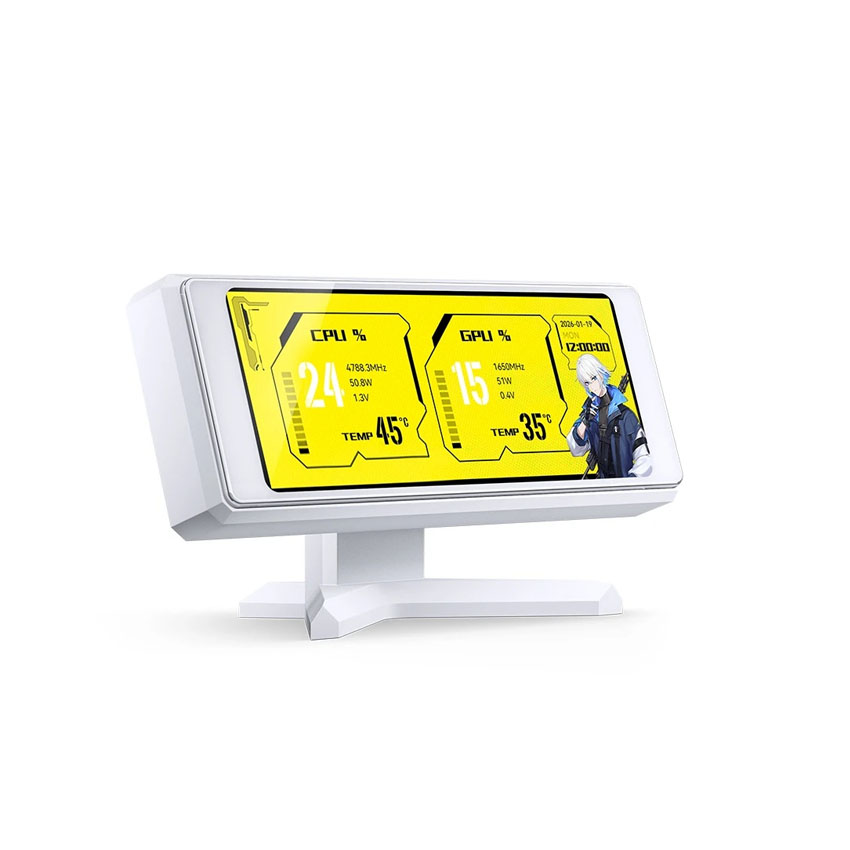 Màn hình trang trí case JONSBO DS339 White (3.39 inch) - Hình 2