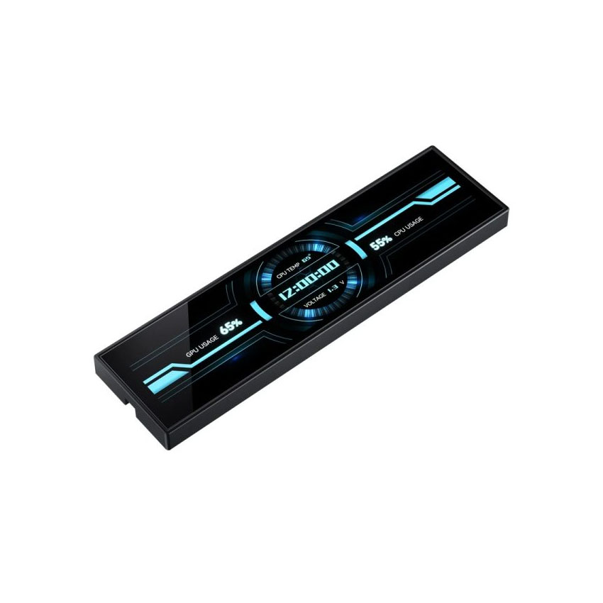 Màn hình trang trí case JONSBO DS916 Black (9.16 inch) - Hình 2