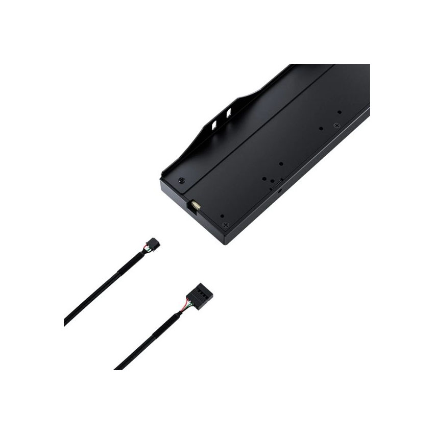 Màn hình trang trí case JONSBO DS916 Black (9.16 inch) - Hình 4