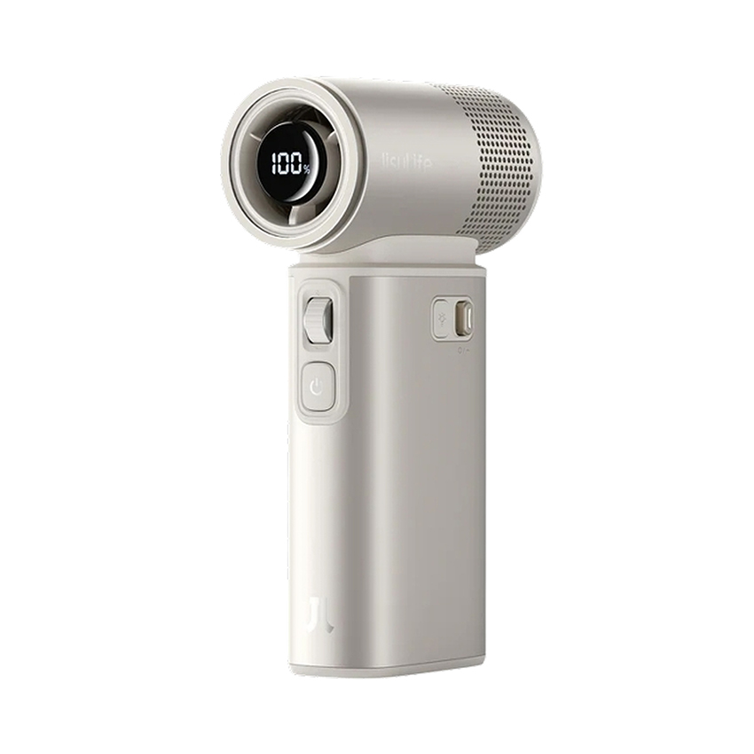 Quạt Cầm Tay Cao Cấp Jisulife Ultra2 9000mAh Màu Nâu