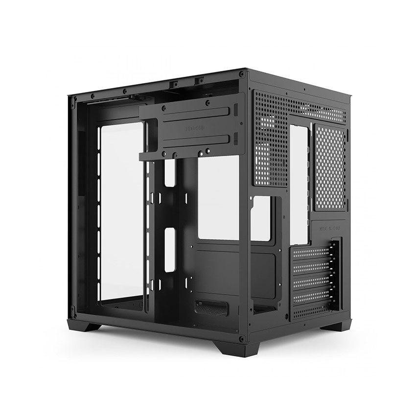 Vỏ Case EDRA ECS1507 Black (mATX/0 fan) - Hình 2