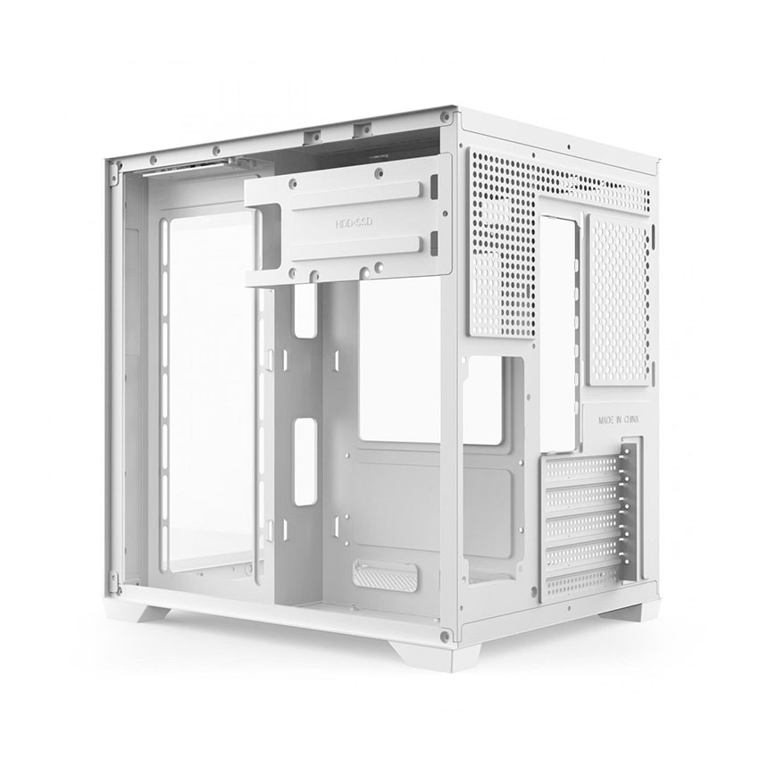 Vỏ Case EDRA ECS1507 White (mATX/0 fan) - Hình 5