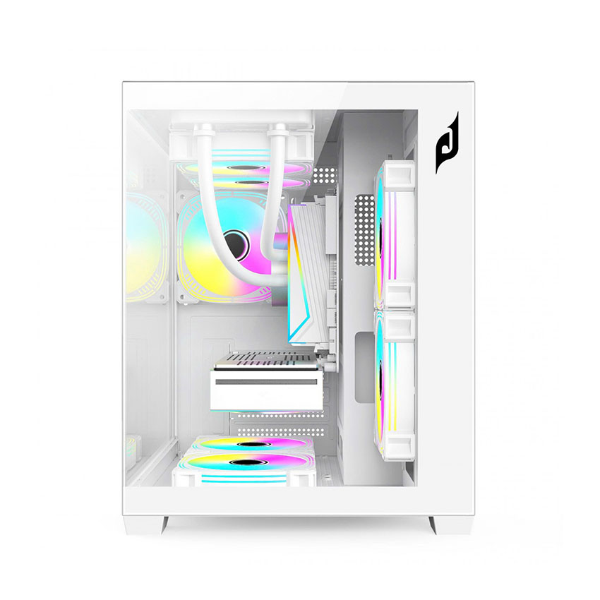 Vỏ Case EDRA ECS1507 White (mATX/0 fan) - Hình 6