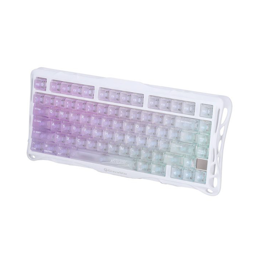 Bàn phím GravaStar Mercury K1 Lite (Crystal Aurora) - Hình 2