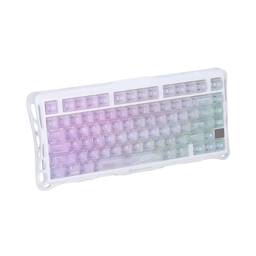 Bàn phím GravaStar Mercury K1 Lite (Crystal Aurora) - Hình 3