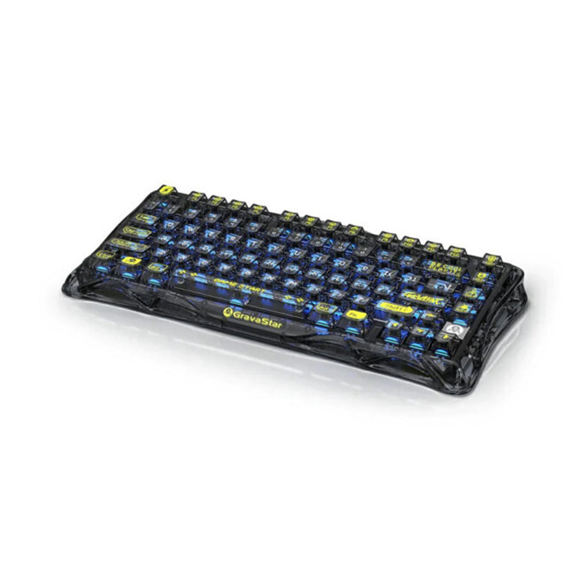 Bàn phím GravaStar Mercury K1 Lite (Transparent Black) - Hình 2