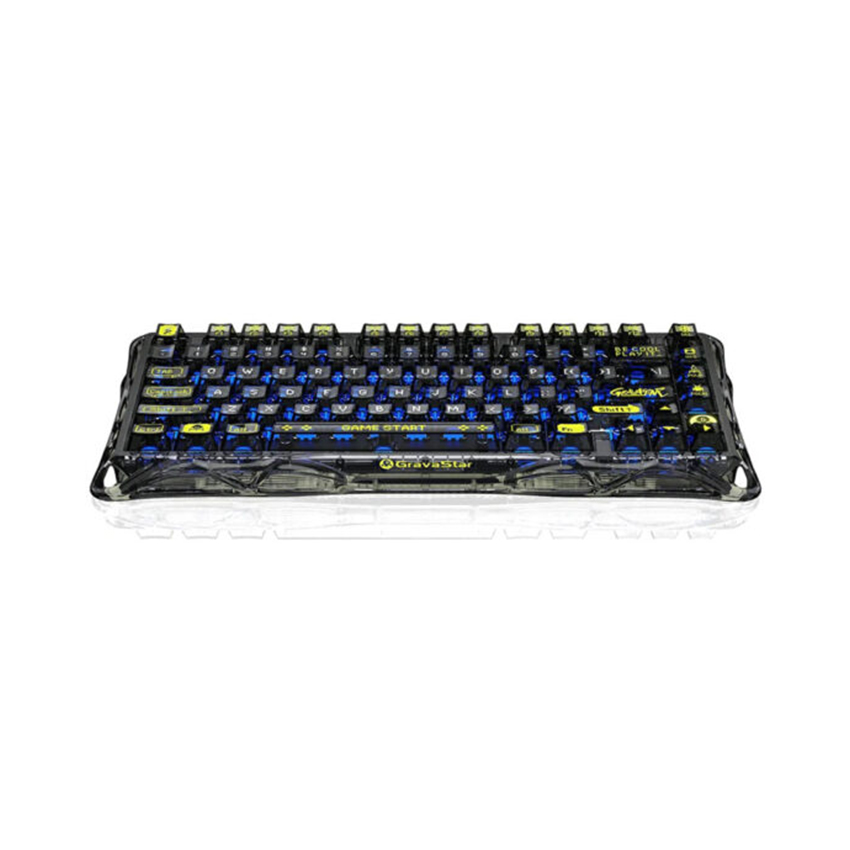 Bàn phím GravaStar Mercury K1 Lite (Transparent Black) - Hình 3