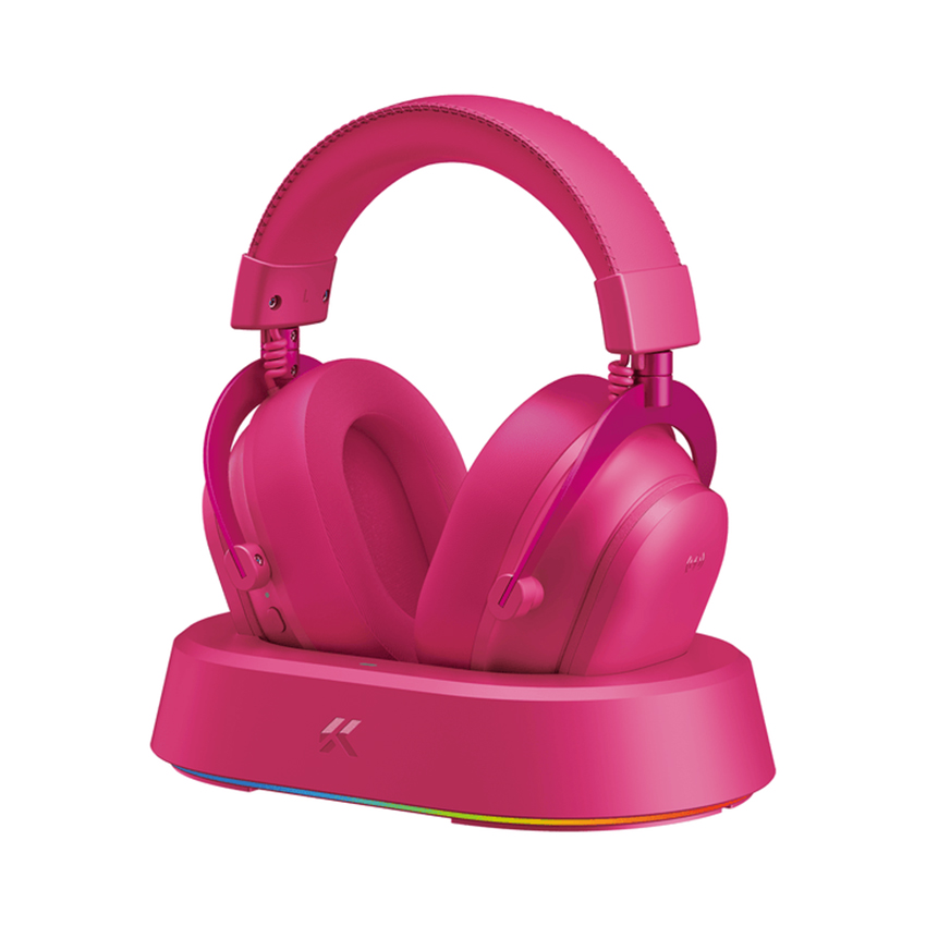 Tai nghe Gaming MCHOSE V9 Turbo Wireless - Berry Red chính hãng