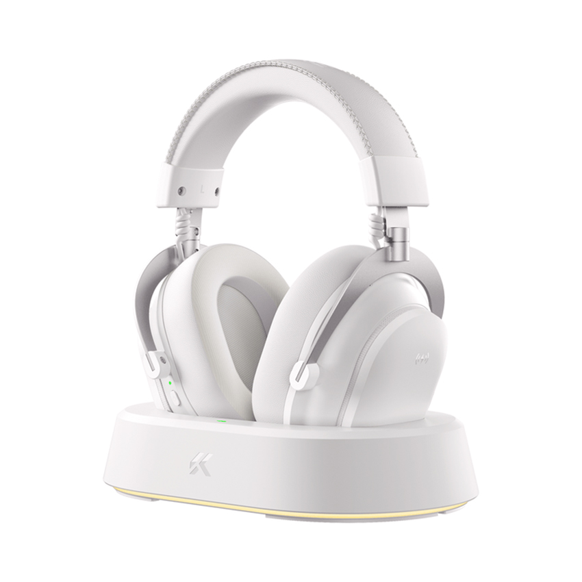 Tai nghe Gaming MCHOSE V9 Turbo Wireless - Icy White chính hãng