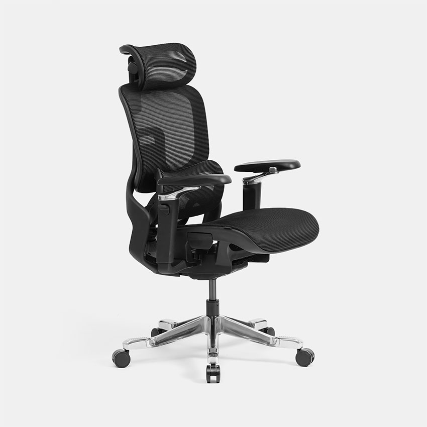 Ghế công thái học HYPERWORK Flow Đen - Hình 4