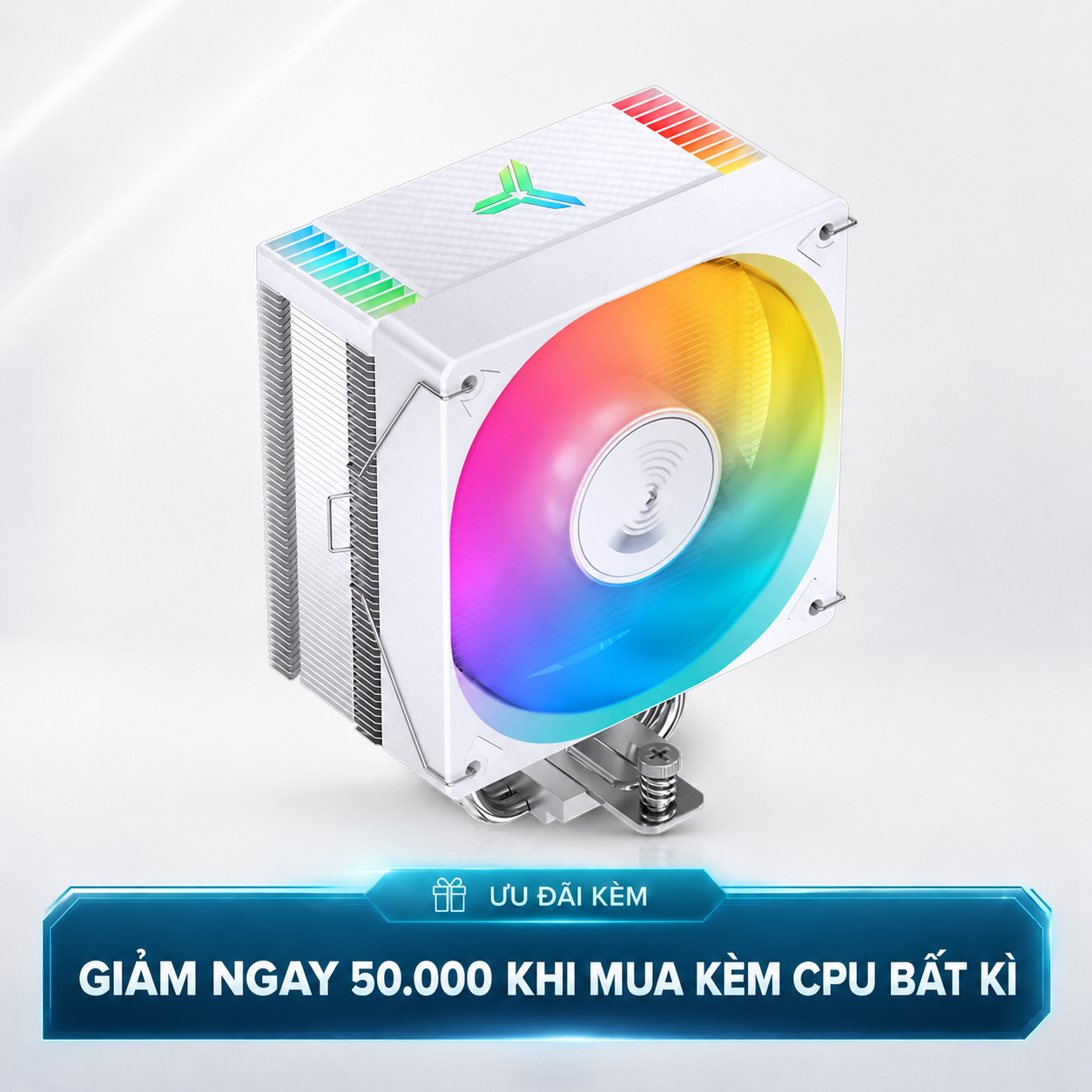 Tản Nhiệt Khí Jonsbo CR-1000 EVO ARGB White chính hãng