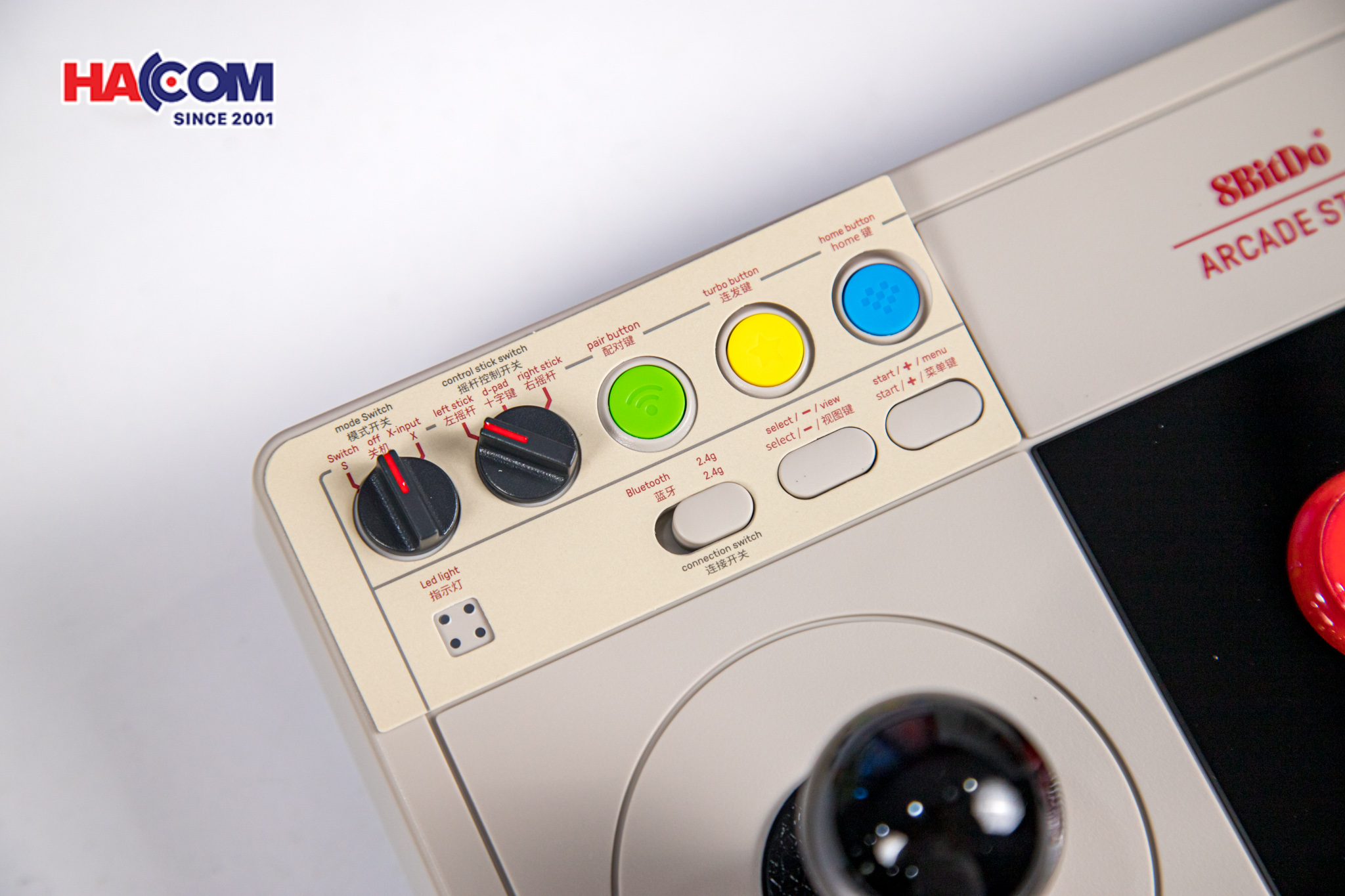 8Bitdo Arcade Stick Cho Nintendo Switch/Windows 13