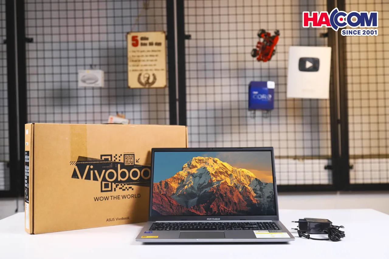 Màn hình 15.6 inch Full HD IPS trên Asus Vivobook X1502VA