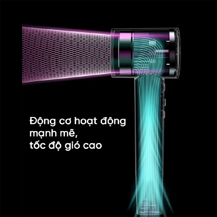 Máy Sấy Tóc Tốc Độ Cao Lumias HDL-1500 Pro - Màu Hồng 1