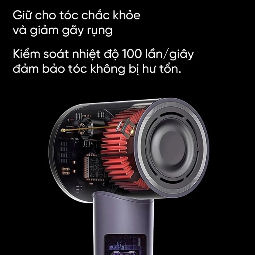 Máy Sấy Tóc Tốc Độ Cao Lumias HDL-1500 Pro - Màu Hồng 5