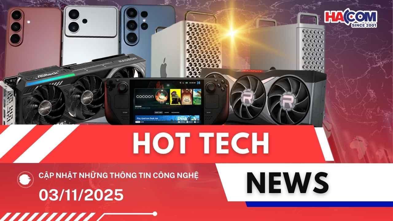 Bản tin công nghệ 03/11/2025