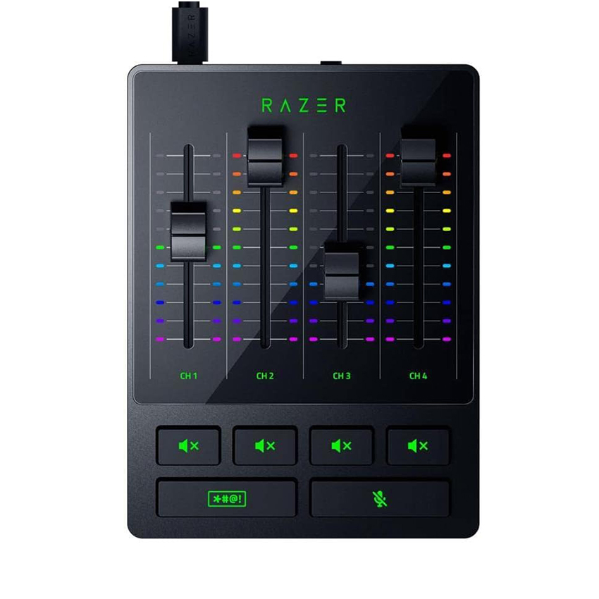 BỘ TRỘN ÂM THANH RAZER AUDIO MIXER-ALL-IN-ONE ANALOG MIXER FOR BROADCASTING AND STREAMING (RZ19-03860100-R3M1)