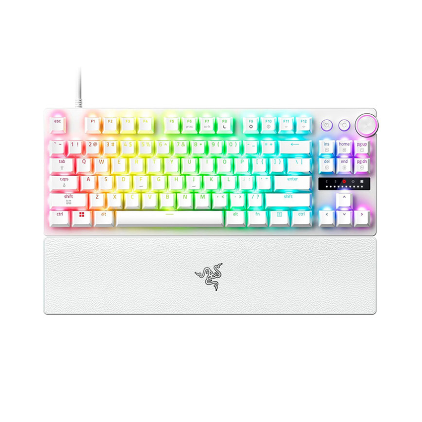 Bàn phím Razer Huntsman V3 Pro Tenkeyless 8KHz - White Edition