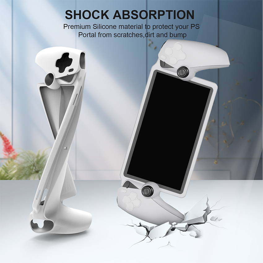 Vỏ silicone JYS cho Playstation Portal màu trắng  (JYS-P5183) 4