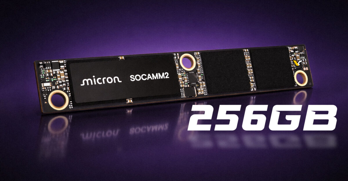 micron 256gb lpdram socamm2