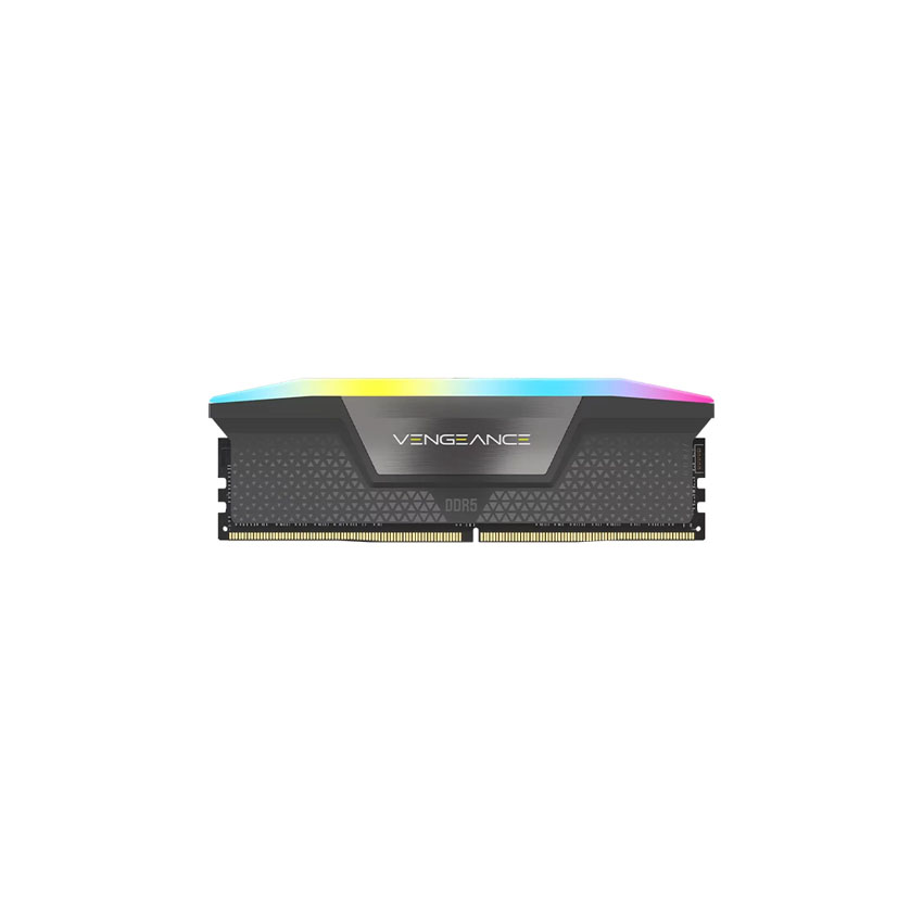 RAM Desktop Corsair Vengeance RGB Grey (CMH16GX5M1E6000Z36) 16GB (1x16GB) DDR5 6000MHz (Intel/AMD)