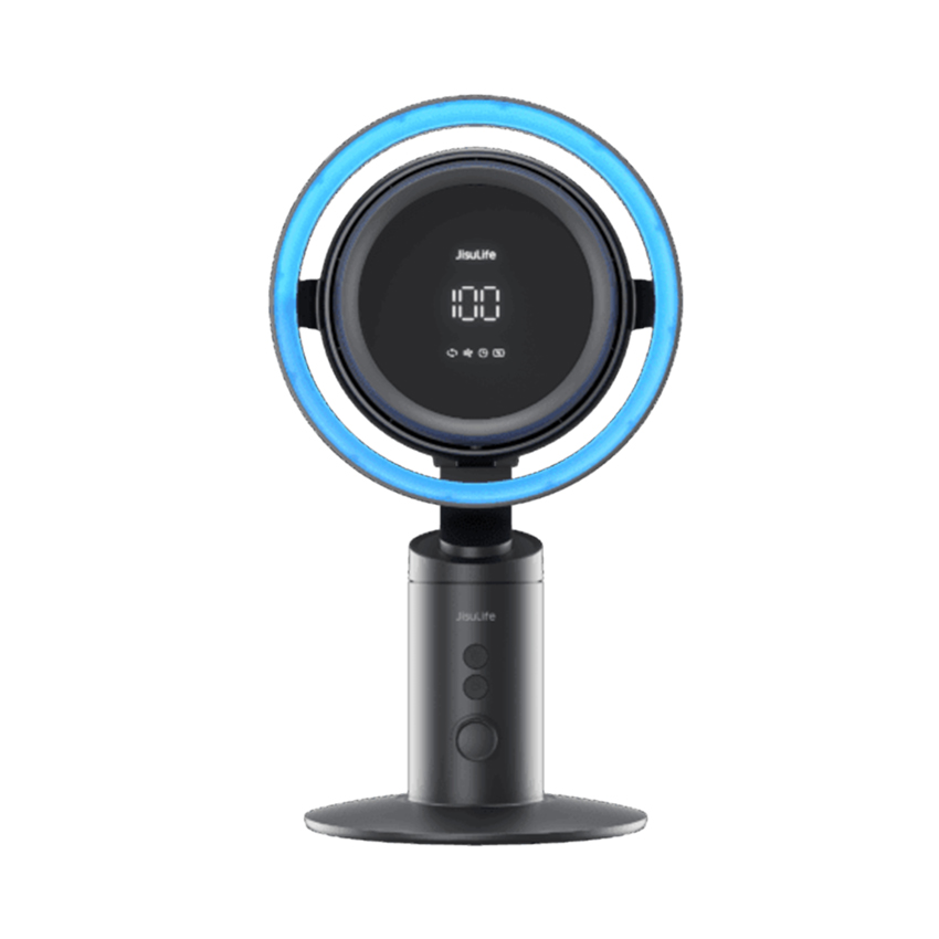 Quạt Để Bàn Cao Cấp Jisulife Pro3 10000mAh Màu Đen