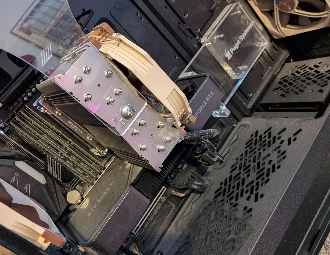 Workstation Threadripper 3960X và RTX 3080 Ti