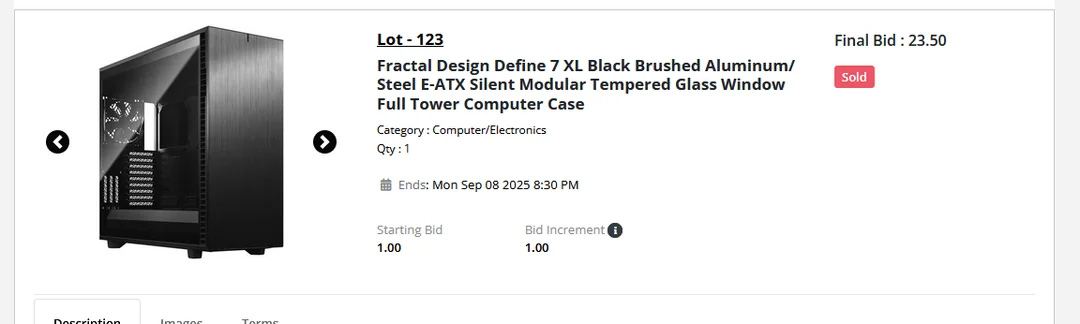 Case PC Fractal Design Define 7 XL thanh lý giá rẻ
