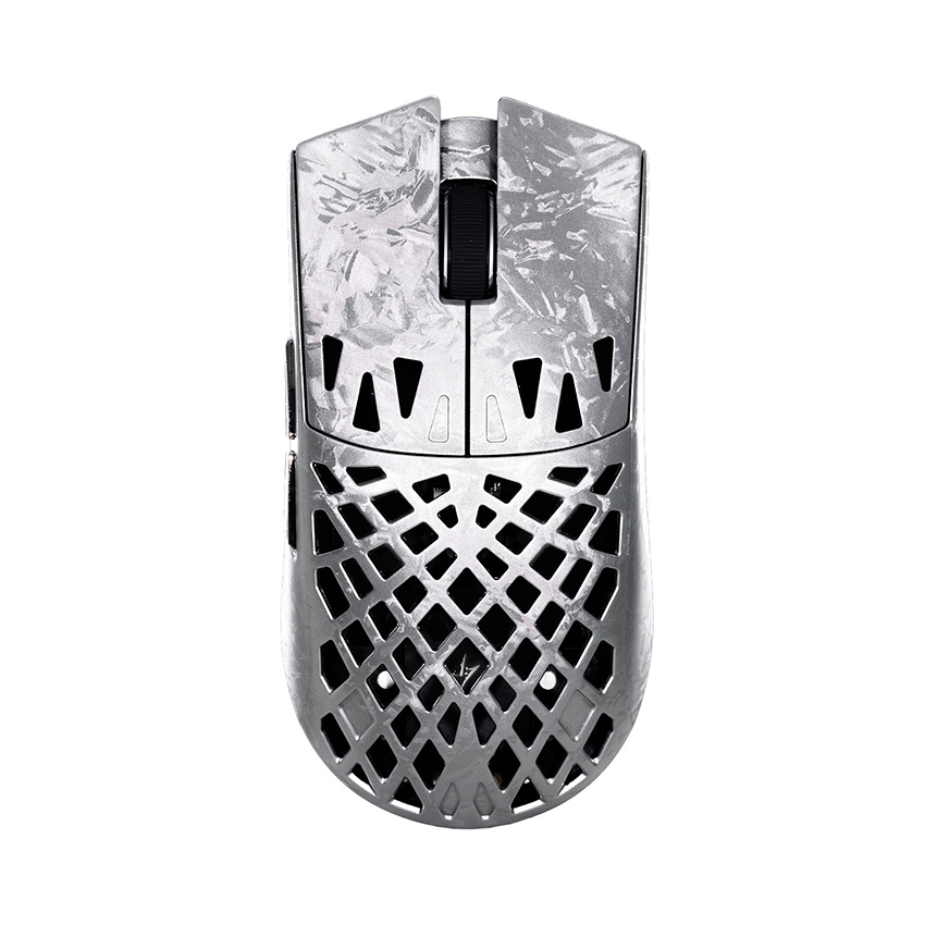 Chuột Gaming ATK Ghost Ultimate Wireless - Silver chính hãng
