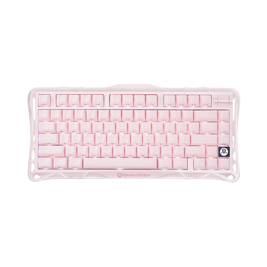 Bàn phím GravaStar Mercury K1 Special Edition (Sakura Pink) chính hãng