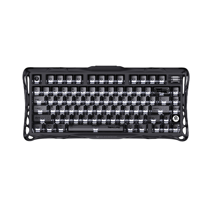 Bàn phím GravaStar Mercury K1 (Stealth Black) chính hãng