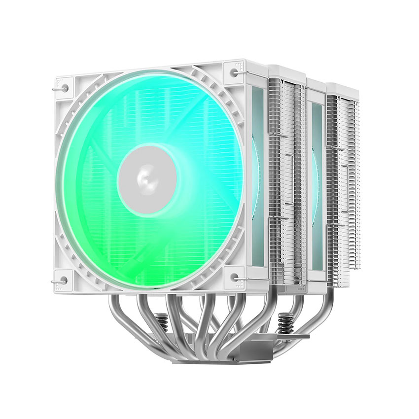 Tản nhiệt khí CPU DEEPCOOL AG620 ARGB Dual Tower WH White chính hãng