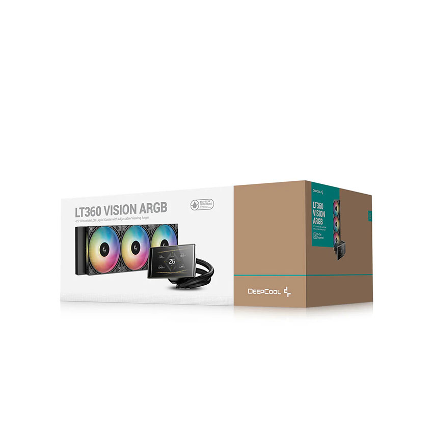 Tản nhiệt nước DEEPCOOL LT360 VISION ARGB Black - Hình 5