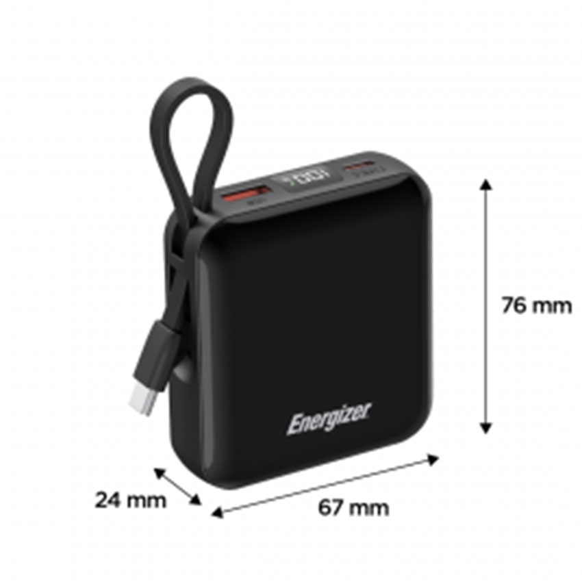 Sạc dự phòng Energizer 10.000mAh Li-Polymer - UE10095PQ - Hình 2