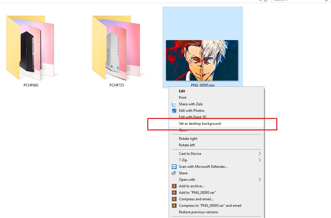 Cách đổi hình nền trên laptop Windows 10 - HACOM
