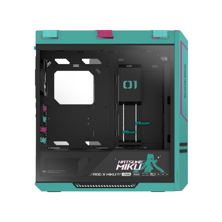 Vỏ Case ASUS ROG STRIX Helios II GX601S - Hatsune Miku Edition (eATX/4 fan 140mm) 15